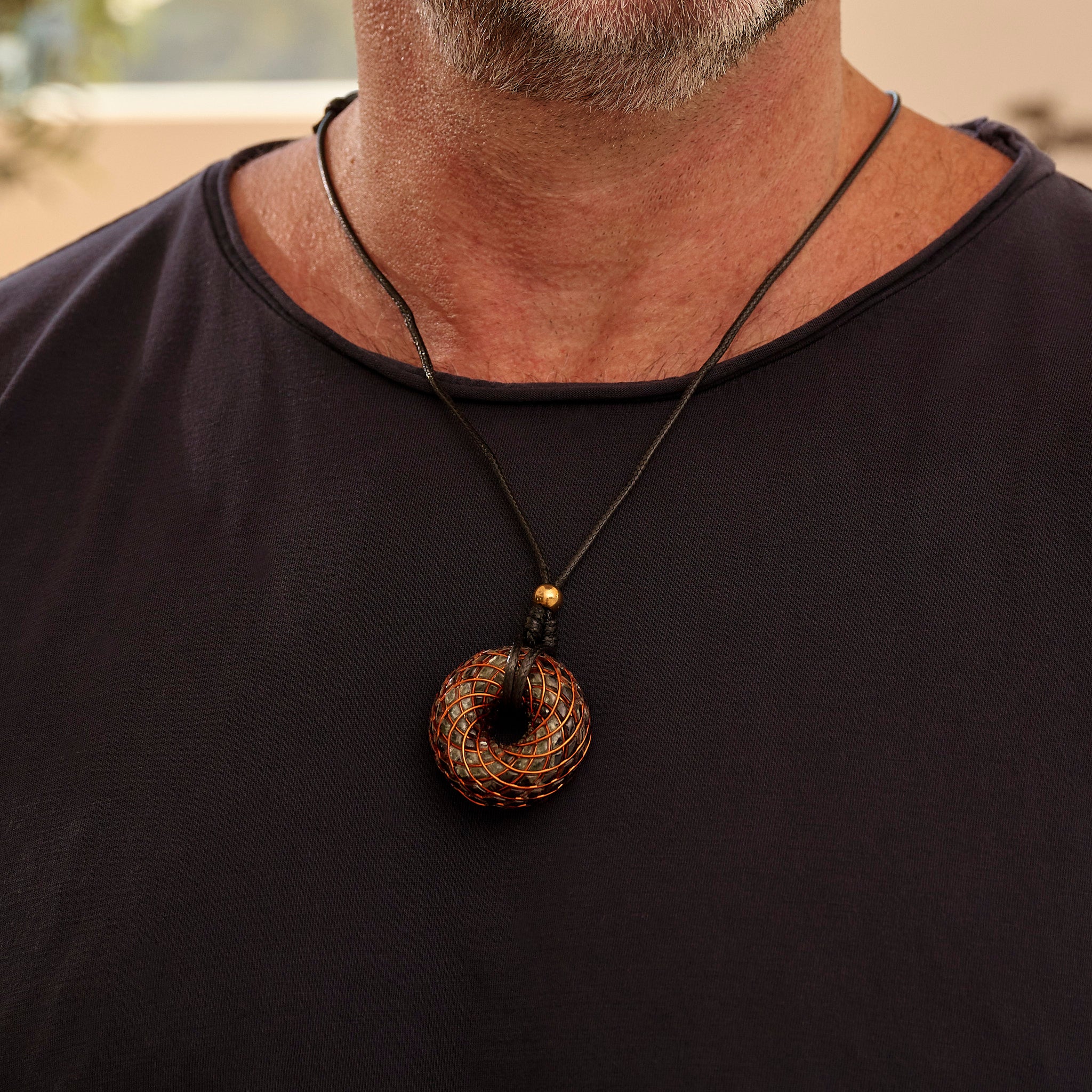 Seraphim iTorus iZ Crystal Toroidal Pendant